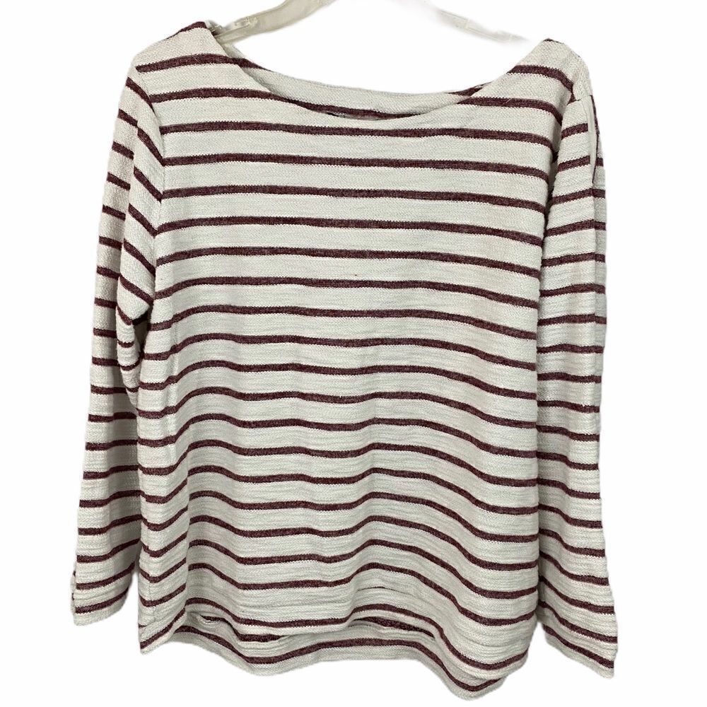 Alexander Jordan Striped boatneck top size XL